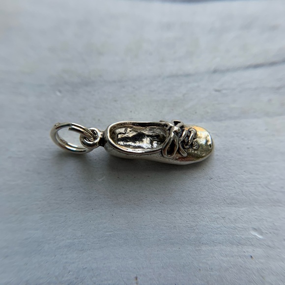 Sterling Silver Tap Shoe Charm - Picture 3 of 7
